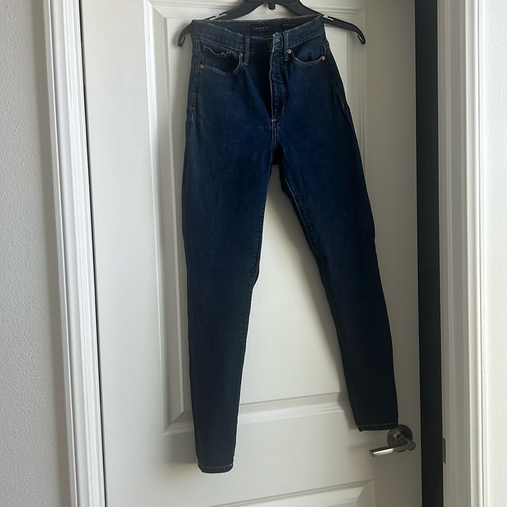 Banana Republic high-rise skinny jeans